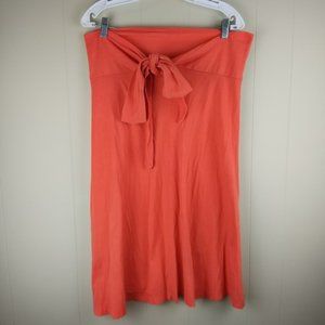 Patagonia Orange Convertible Swim Wrap Skirt Dress Women's Medium
